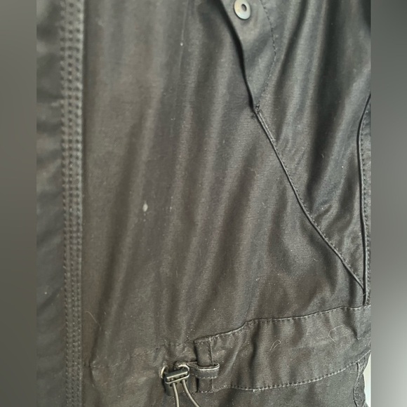 G-Star Raw Black Hooded Parka Jacket size small - Picture 7 of 9